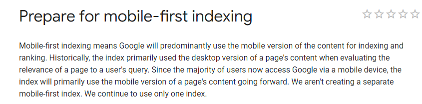 mobile-first-indexing