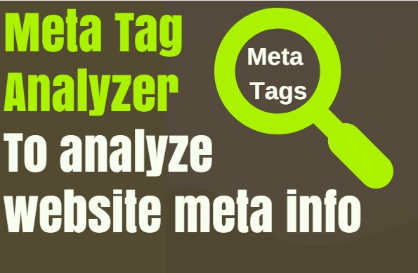 Meta Tag Analyzer 