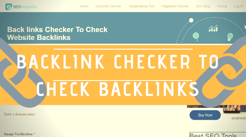 Backlink Checker