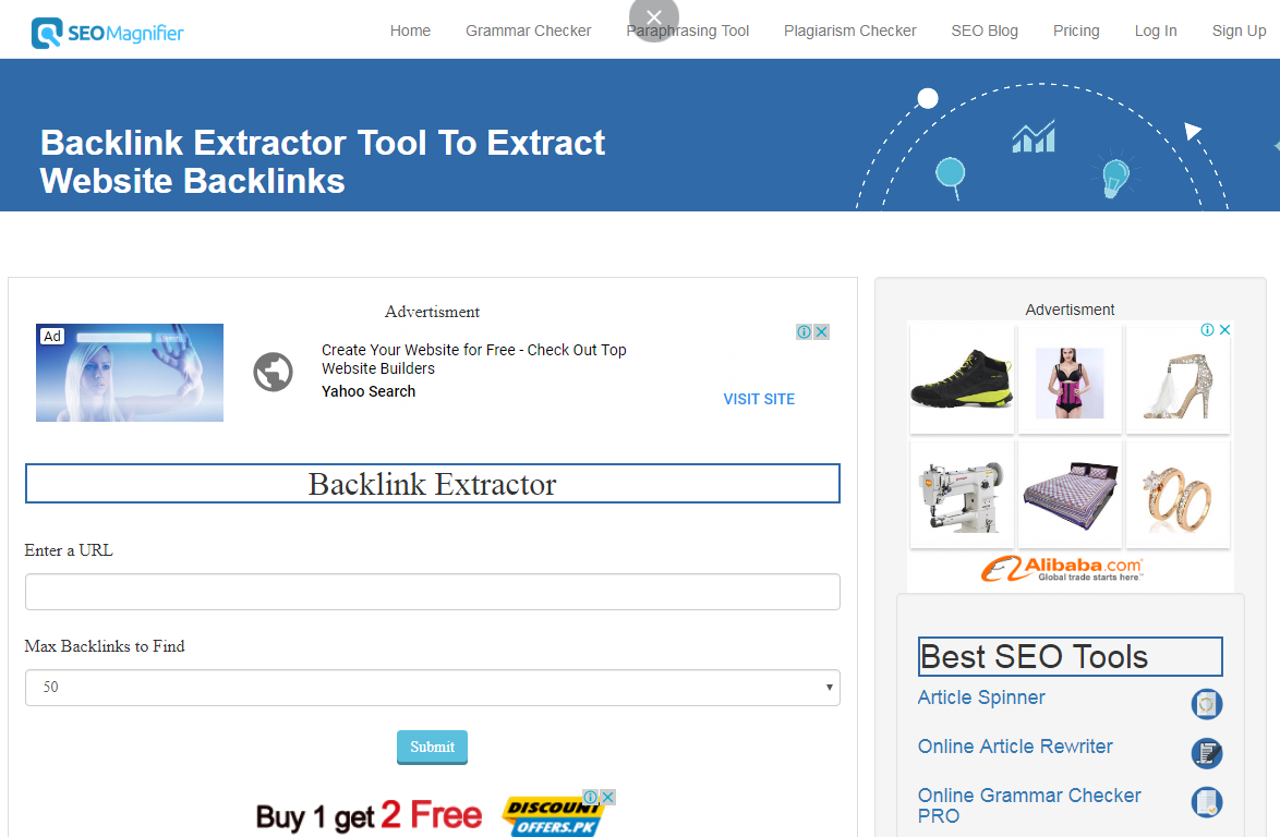 Backlink Extractor