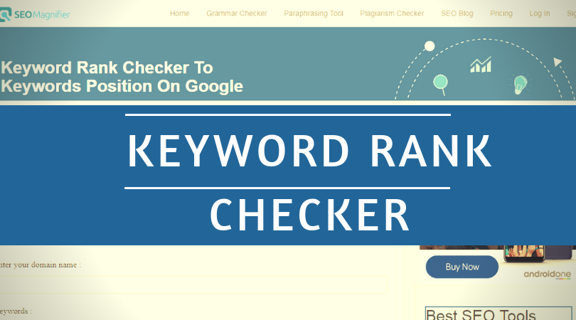 Google Keyword Rank Checker