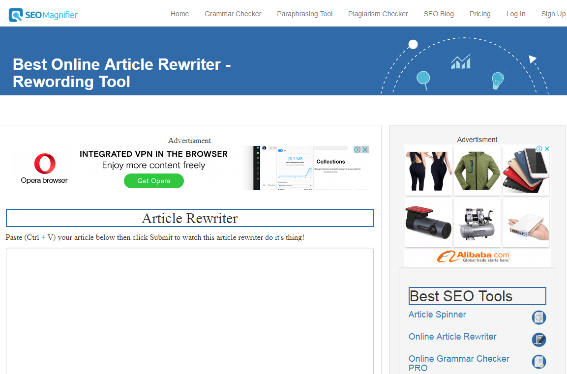 Online Article Rewriter Best Rewording Tool SEO Magnifier Online Article Rewriter Best Rewording Tool SEO Magnifier