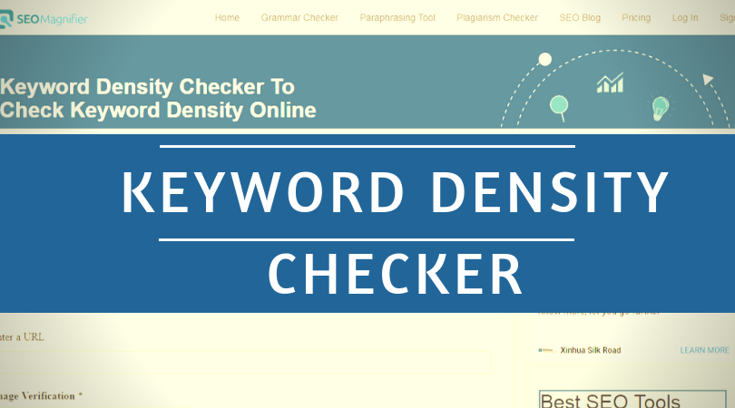 Keyword Density Checker Best Keyword Density Calculator Seomagnifier
