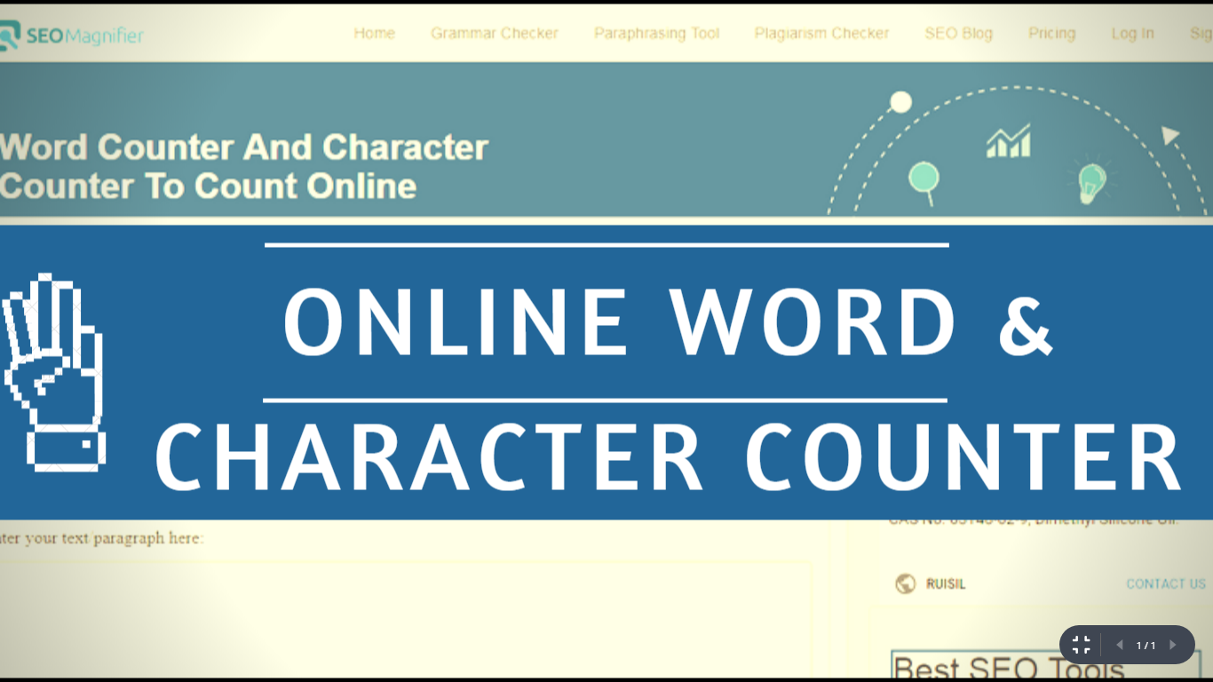 Character Count Online Tool