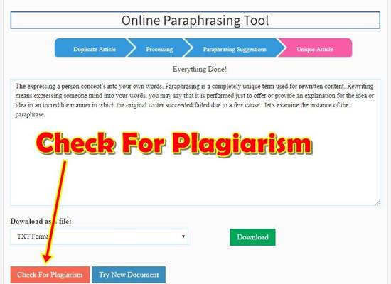 best online paraphrasing tool