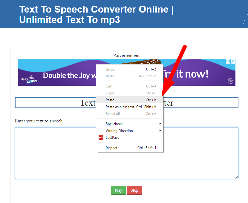 speech to text converter for android