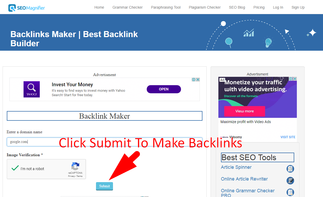 free backlink builder