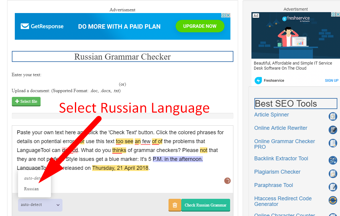 how to check russian grammar online step 4