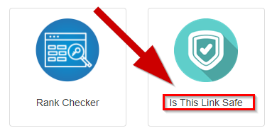 how to check suspicious link online step 1