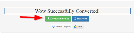 How to convert html to pdf online step 4
