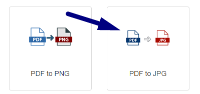 How to convert PDF To JPG Online step 1