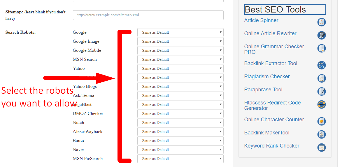 Robots txt редирект. Robots.txt.