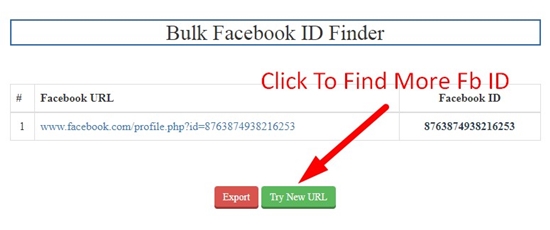 Facebook login id finder