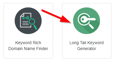 Step 1: Choosing longtail keywords generator tool
