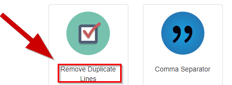How To Remove Duplicate Lines Online step 1