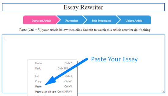 website that rewrites essays for you