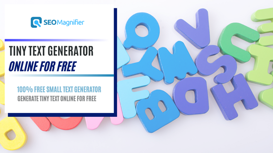 Tiny Generator Online (100% Free) | Magnifier